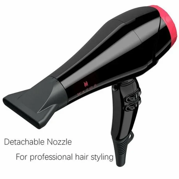WAZOR Hair Dryer 1875W Ceramic Ionic Lightweight Powerful AC Low noise - Picture 7 of 8